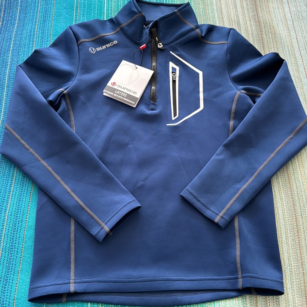 Sunice Boy’s Nixon Ski Pullover Zip Top